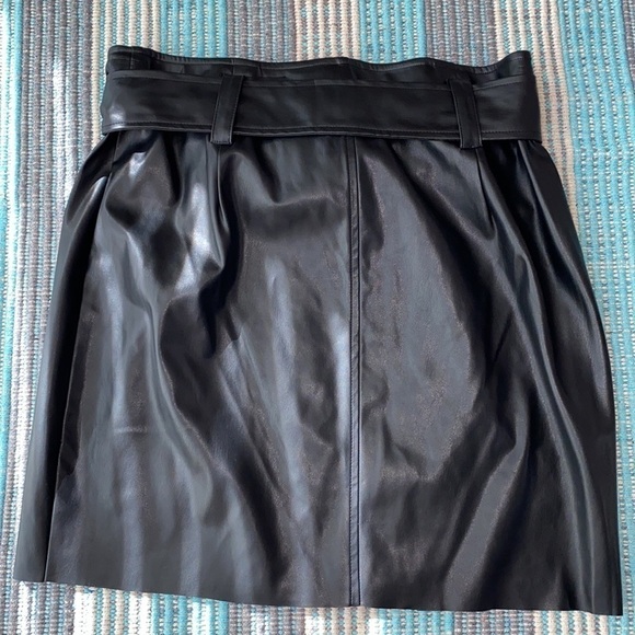 Rachel Rachel Roy Faux Leather Mini Skirt - Picture 3 of 7